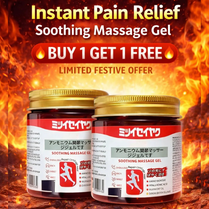 QUICKRELIEF™ - JAPANESE INSTANT PAIN RELIEF SOOTHING MASSAGE GEL (BUY 1 GET 1 FREE)