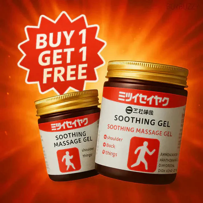 QUICKRELIEF™ - JAPANESE INSTANT PAIN RELIEF SOOTHING MASSAGE GEL (BUY 1 GET 1 FREE)